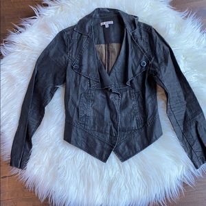 CABI small linen coat.